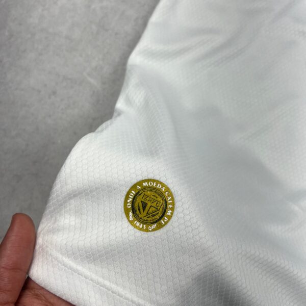 Camisa de Time São Paulo Polo Branca - Imagem 4