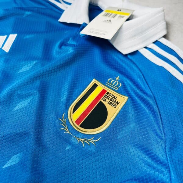 Camisa de Time Bélgica Polo Azul - Imagem 3