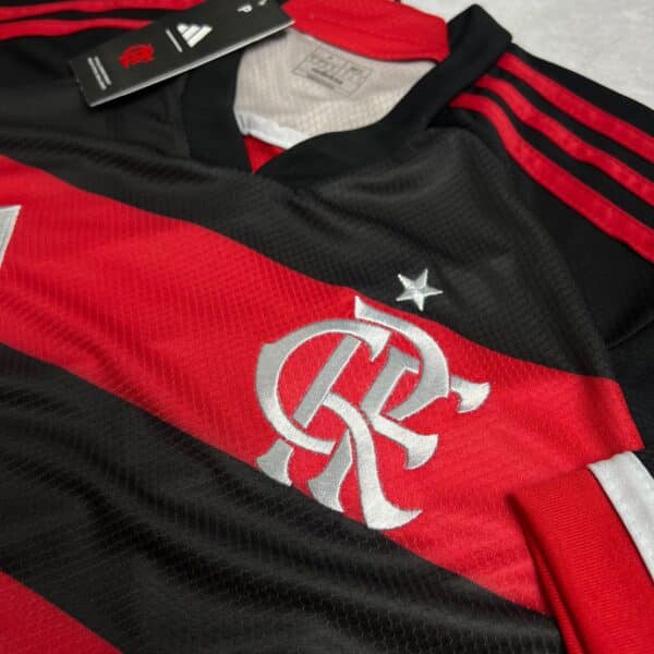 Camisa de Time Flamengo Vermelha 2024 - Imagem 3