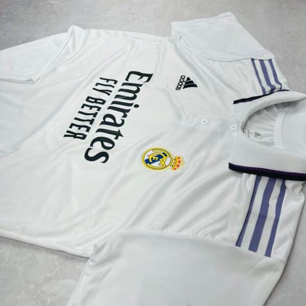 Camisa de Time Real Madrid Polo Branca - Imagem 3