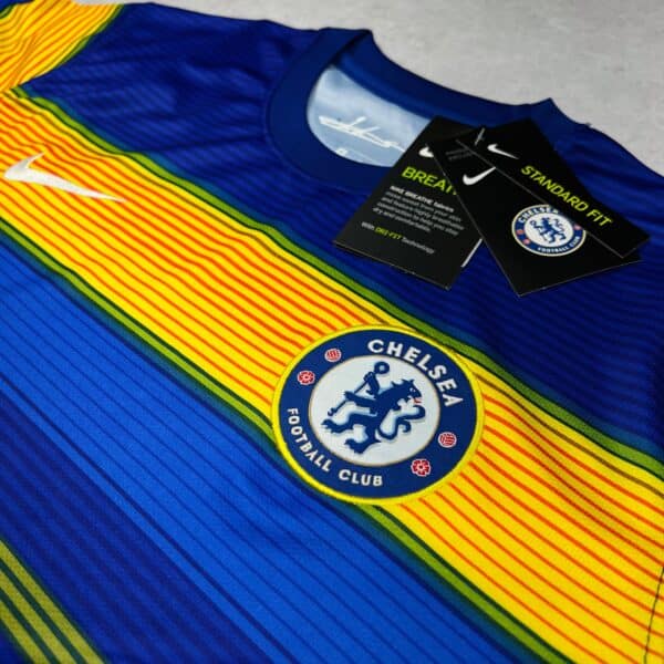 Camisa de Time Chelsea Listrada - Imagem 2