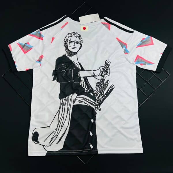 Camisa de Time Japão Branca Zoro - Imagem 5