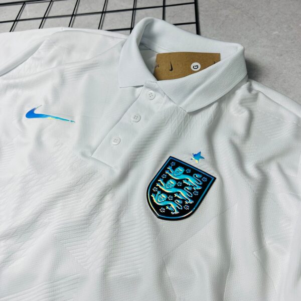 Camisa de Time Inglaterra Polo Branca - Imagem 2