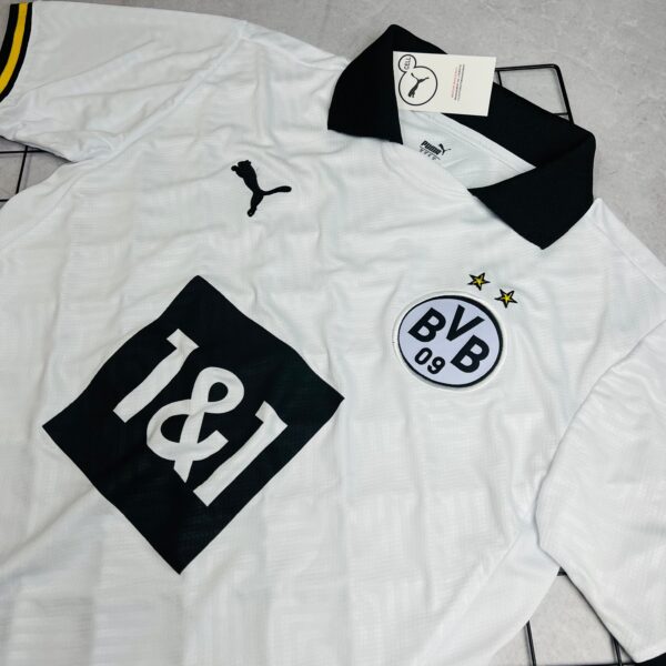 Camisa de Time Borússia Polo Branca - Imagem 2