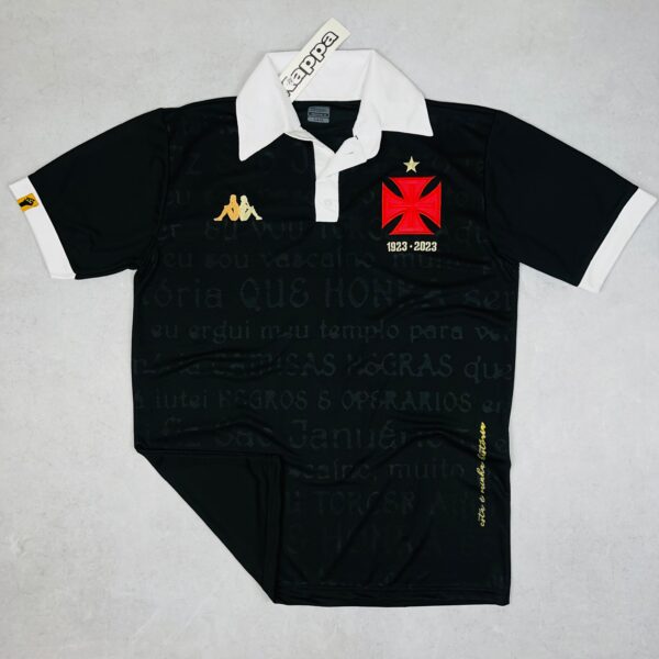Camisa de Time Vasco Polo Preta 2023