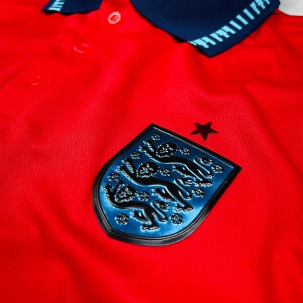 Camisa de Time Inglaterra Polo Vermelha - Imagem 2