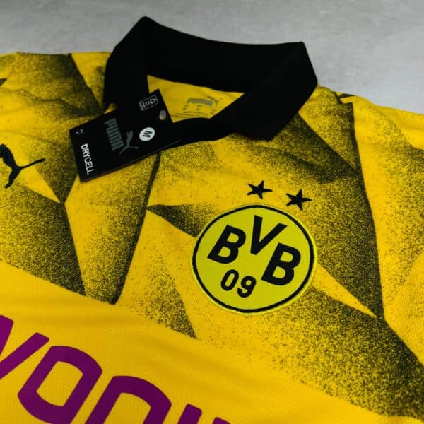 Camisa de Time Borússia Polo Amarela - Imagem 3