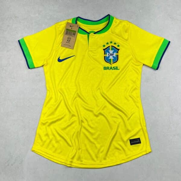 Camisa de Time Feminina Brasil Onça Pintada
