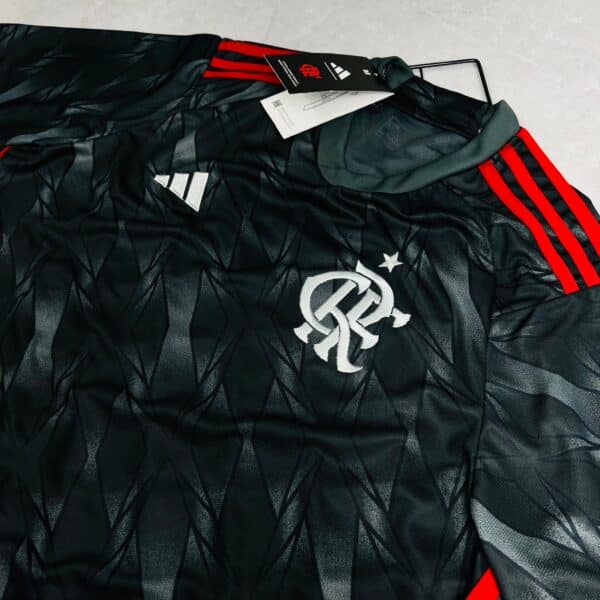 Camisa de Time Flamengo Cinza 2024 - Imagem 2