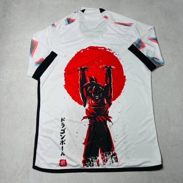 Camisa de Time Japão Branca Goku - Imagem 5
