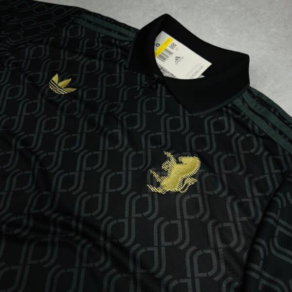 Camisa de Time Juventos Polo Preta - Imagem 2