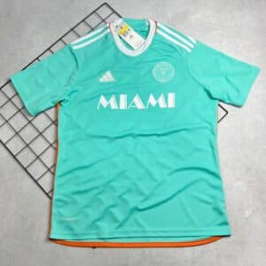 Camisa de Time Inter de Miami Verde Água Messi