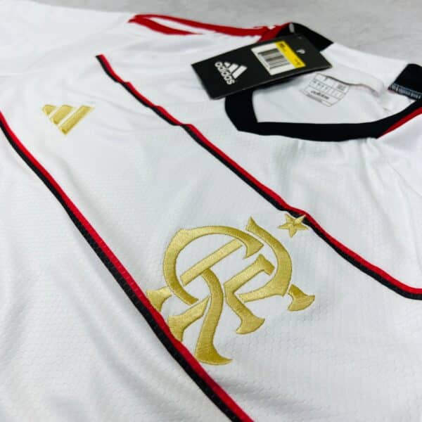 Camisa de Time Flamengo Branca 2023 - Imagem 2