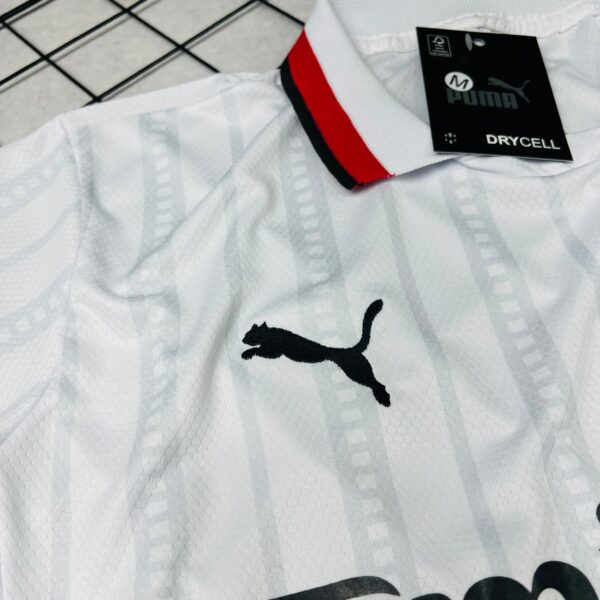 Camisa de Time Milan Polo Branca 2024 - Imagem 4