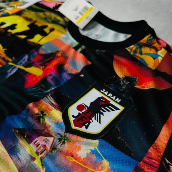 Camisa de Time Japão Dragon Ball Colorida - Imagem 3
