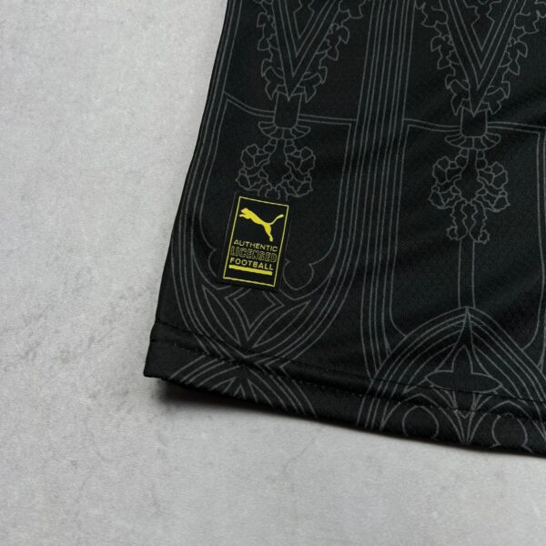 Camisa de Time Milan Polo Preta - Imagem 3