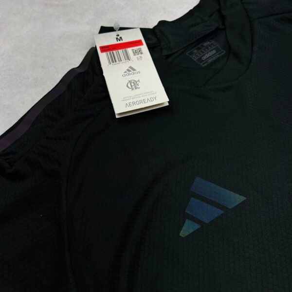 Camisa de Time Flamengo Preta Refletiva - Imagem 4