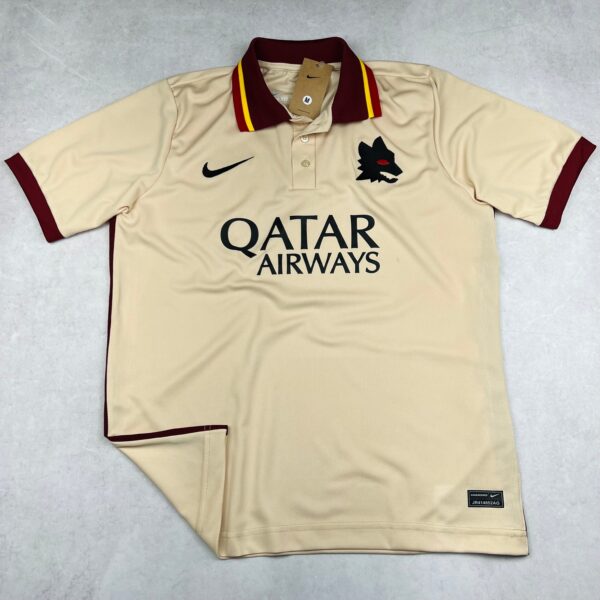 Camisa de Time Roma Polo Bege c/ Patrocínio