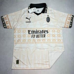 Camisa de Time Milan Polo Branca