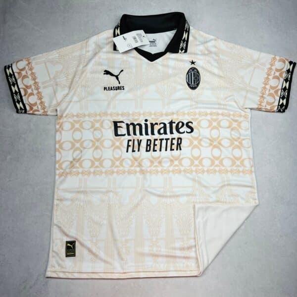 Camisa de Time Milan Polo Branca