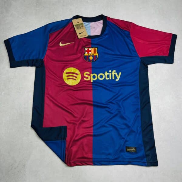Camisa de Time Barcelona Vinho e Azul