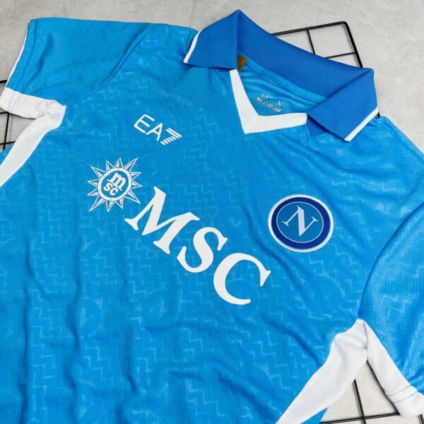 Camisa de Time Napoli Polo Azul - Imagem 2