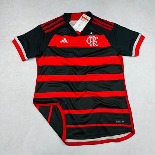 Camisa de Time Feminina Flamengo Vermelha 2024