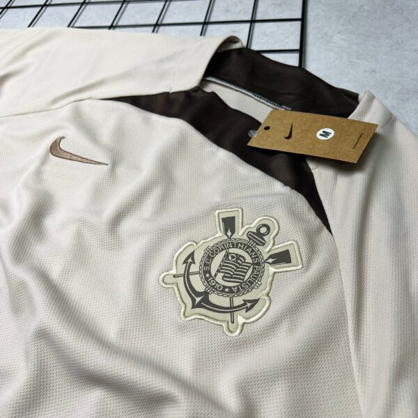Camisa de Time Corinthians Bege Treino - Imagem 2