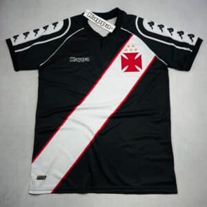 Camisa de Time Vasco Preta Faixa