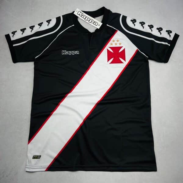 Camisa de Time Vasco Preta Faixa