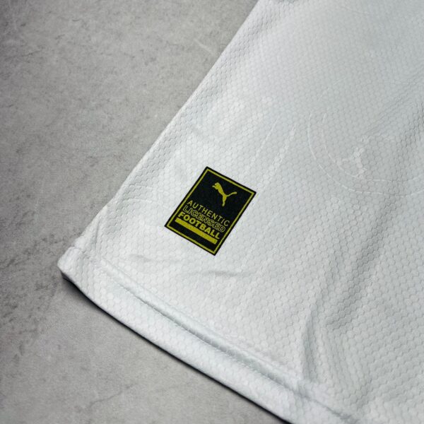 Camisa de Time Palmeiras Polo Branca Símbolo Branco - Imagem 3