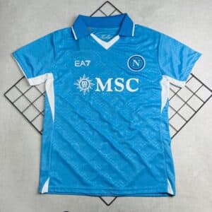 Camisa de Time Napoli Polo Azul