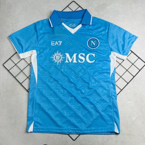 Camisa de Time Napoli Polo Azul