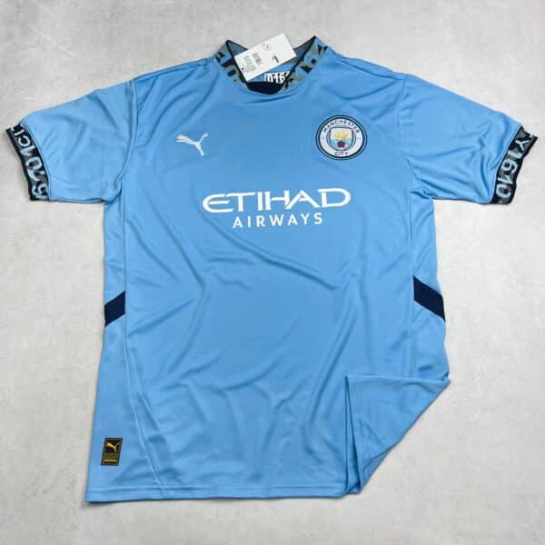 Camisa de Time Manchester City Azul 2024