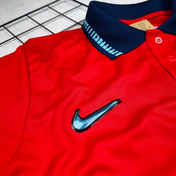 Camisa de Time Inglaterra Polo Vermelha - Imagem 4