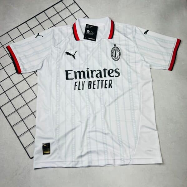Camisa de Time Milan Polo Branca 2024