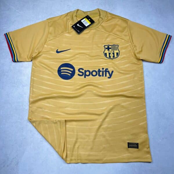 Camisa de Time Barcelona Dourada