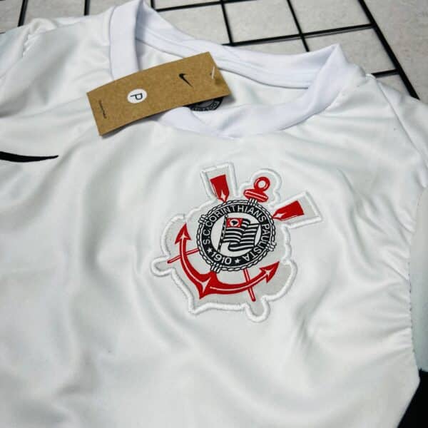 Camisa de Time Feminina Corinthians Branca - Imagem 2
