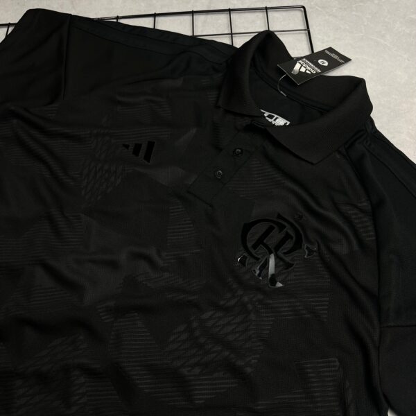 Camisa de Time Flamengo Polo All Black - Imagem 2
