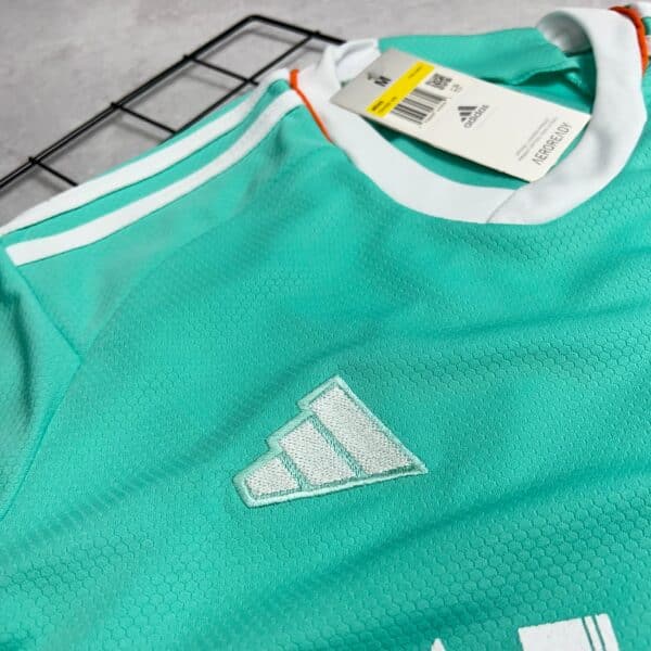 Camisa de Time Inter de Miami Verde Água Messi - Imagem 4