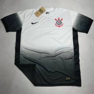 Camisa de Time Corinthians Branca Lisa 2024