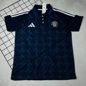 Camisa de Time Manchester United Azul Polo