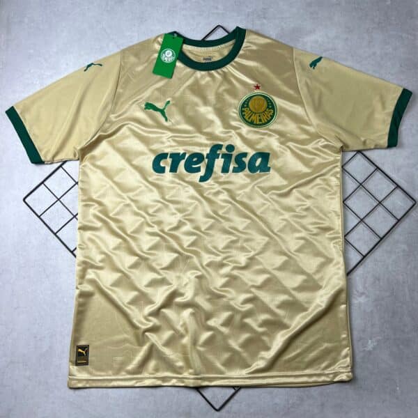 Camisa de Time Palmeiras Dourada 2024