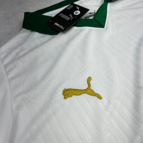Camisa de Time Palmeiras Polo Branca Jogo - Imagem 3
