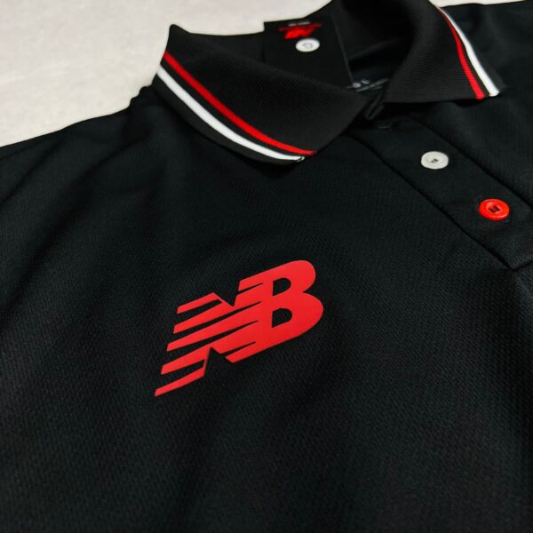 Camisa de Time São Paulo Polo Preta Treino - Imagem 3