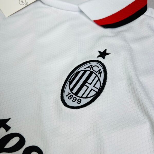 Camisa de Time Milan Polo Branca 2024 - Imagem 3