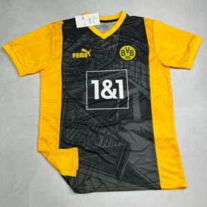 Camisa de Time Borússia Amarela c/ Preto
