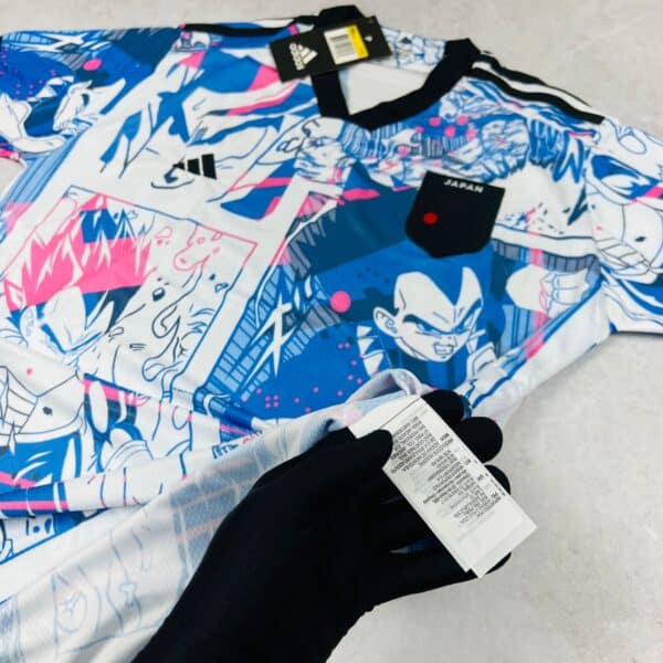 Camisa de Time Japão Dragon Ball Branca - Imagem 3