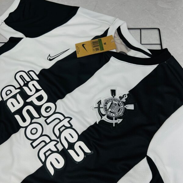 Camisa de Time Corinthians Listrada - Imagem 2