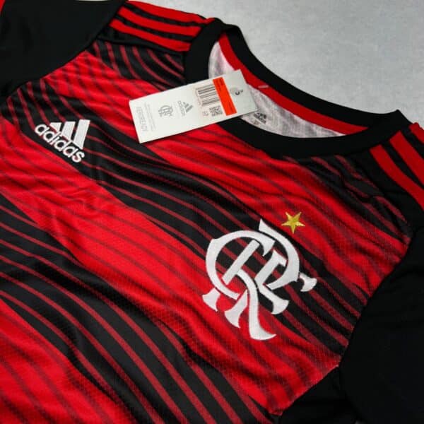 Camisa de Time Feminina Flamengo Listrada 2022 - Imagem 2